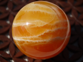 オレンジカルサイトの特大丸玉